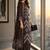 women ethnic motifs printed regular mirror work  cotton kurta with palazzos & with dupatta