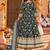 women ethnic motifs printed angrakha  cotton kurta with trousers & with dupatta