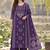 women ethnic motifs printed regular  cotton kurta with palazzos & with dupatta