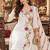 floral embroidered thread work chanderi silk kurta with trousers & dupatta