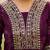 women floral printed empire mirror work kurta with pyjamas & with dupatta