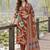 women floral printed regular  cotton kurta with trousers & with dupatta