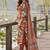 women floral printed regular  cotton kurta with trousers & with dupatta