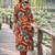 women floral printed regular  cotton kurta with trousers & with dupatta