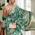 Green woven design chanderi saree