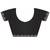 Black embellished embroidered tissue saree