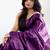 Magenta tissue saree with blouse