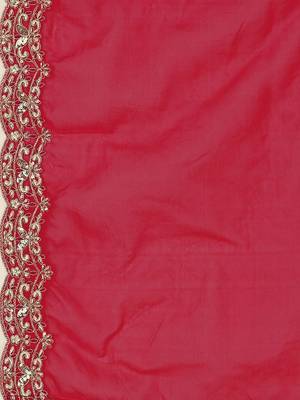 embroidered sequinned straight kurta with trousers & dupatta 3