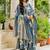women floral printed regular  cotton kurta with trousers & with dupatta
