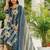 women floral printed regular  cotton kurta with trousers & with dupatta