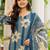 women floral printed regular  cotton kurta with trousers & with dupatta