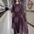 women ethnic motifs printed regular  cotton kurta with trousers & with dupatta