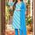 women ethnic motifs printed regular chanderi silk kurta with trousers & with dupatta