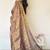 Copper solid tissue saree
