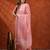 embroidered tie-up neck thread work straight kurta with trousers & dupatta