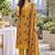 women floral printed regular  cotton kurta with trousers & dupatta