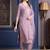 women floral embroidered kurta with trousers & dupatta