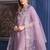 women floral embroidered kurta with trousers & dupatta