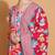 women floral printed  cotton kurta with trousers & with dupatta