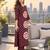 women ethnic motifs printed regular  cotton kurta with trousers & with dupatta