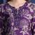 women floral printed sequinned kurta with palazzos & dupatta