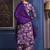 women floral printed sequinned kurta with palazzos & dupatta