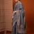 Grey grey bagh printed saree