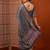 Grey grey bagh printed saree