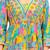 women ethnic motifs printed tiered thread work kurta with trousers & with dupatta