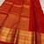 Red color art silk blend sarees with blouse