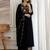 women ethnic motifs embroidered empire sequinned kurta with trousers & with dupatta
