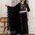 women ethnic motifs embroidered empire sequinned kurta with trousers & with dupatta