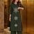 women floral embroidered regular thread work  cotton kurta with palazzos