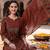 women ethnic motifs printed regular  cotton kurta with trousers & with dupatta