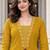 women ethnic motifs printed regular  cotton kurta with palazzos