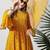 floral embroidered georgette anarkali kurta with trousers & dupatta