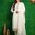 women ethnic motifs embroidered regular sequinned kurta with trousers & with dupatta