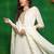 women ethnic motifs embroidered regular sequinned kurta with trousers & with dupatta