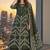 women ethnic motifs embroidered regular mirror work  cotton kurta with palazzos & with