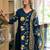 women floral printed regular mirror work  cotton kurta with palazzos & with dupatta