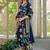 women floral printed regular mirror work  cotton kurta with palazzos & with dupatta