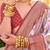 Off white ethnic motifs zari silk blend banarasi saree