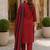 women ethnic motifs regular  cotton kurta with trousers & with dupatta