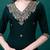 women floral embroidered regular thread work kurta with trousers & with dupatta