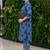 women ethnic motifs printed regular  cotton kurta with trousers