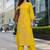 women ethnic motifs embroidered regular thread work  cotton kurta with palazzos