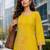 women ethnic motifs embroidered regular thread work  cotton kurta with palazzos