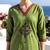 women ethnic motifs embroidered regular thread work  cotton kurta with palazzos