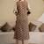 women printed mirror work  cotton kurta with trousers & with dupatta
