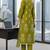 women ethnic motifs printed regular mirror work  cotton kurta with trousers & with dupatta